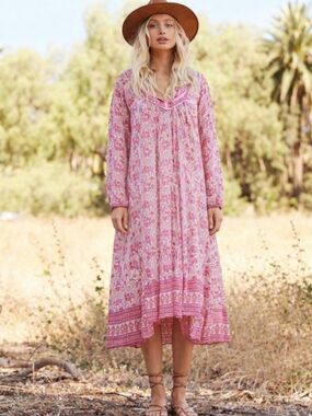 Blue Boheme Charlotte Bohemian Dress